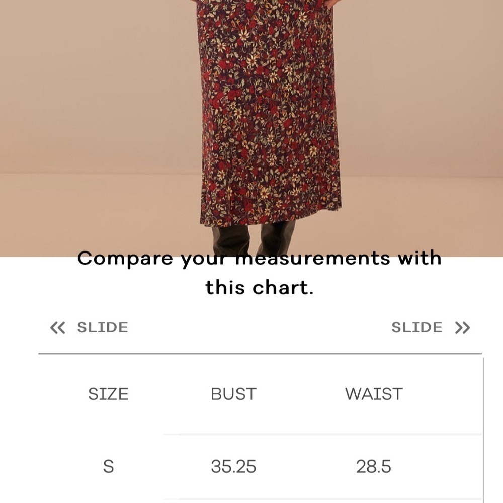 #17 NWT FARM Rio Purple Chelsea Garden Flowers Knot Maxi Dress - Picture 6 of 6